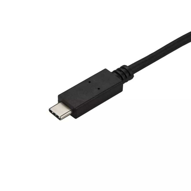 StarTech.com 2,9 m (9,8 ft.) USB-C auf DisplayPort 1.2 Kabel 4K 60Hz – USB-C auf DisplayPort Adapterkabel – HBR2 USB Typ-C DP Alt Mode auf DP Monitor Videokabel – Funktioniert mit Thunderbolt 3 – Schwarz
