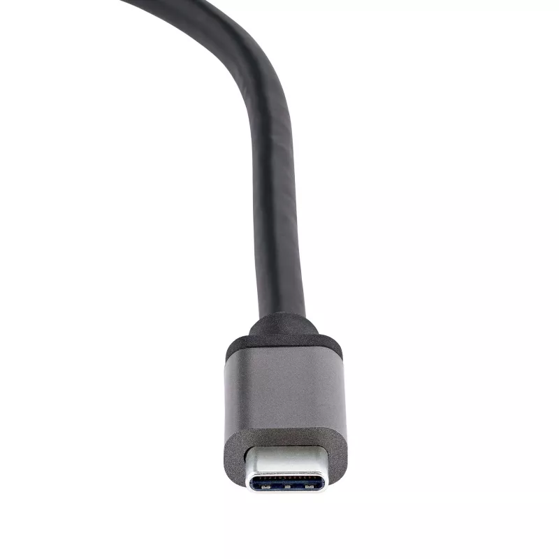 StarTech.com USB-C zu Dual DisplayPort 1.4 Adapter, USB Type-C Multi-Monitor MST Hub, Dual 5K 60Hz DP Laptop Display Extender / Splitter, HDR, Extra langes integriertes Kabel – nur Windows