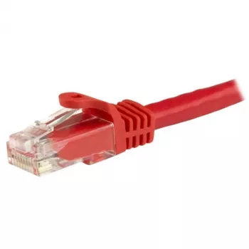StarTech.com 5m CAT6 Ethernet-Kabel - Rot CAT 6 Gigabit Ethernet-Kabel - 250MHz 100W PoE RJ45 UTP Netzwerk-/Patchkabel mit Knickschutz, Zugentlastung, einzeln geprüft