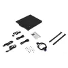 StarTech.com Rackmount KVM Console - Single Port VGA KVM mit 17-Zoll-LCD-Monitor für Server-Rack - Voll ausgestattete universelle 1U LCD KVM Drawer mit Kabeln & Hardware - USB-Unterstützung - 50.000 MTBF