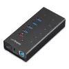 StarTech.com 7 Port USB C Hub - USB Type-C zu 2x USB-C/5x USB-A - Kommerzieller Metall USB 3.0 Hub - SuperSpeed USB 3.2 Gen 1 (5 Gbit/s) - Selbstversorgt - BC 1.2 Schnellladung - Montierbar/Robust