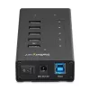 StarTech.com 7 Port USB C Hub - USB Type-C zu 2x USB-C/5x USB-A - Kommerzieller Metall USB 3.0 Hub - SuperSpeed USB 3.2 Gen 1 (5 Gbit/s) - Selbstversorgt - BC 1.2 Schnellladung - Montierbar/Robust
