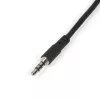 StarTech.com Headset-Adapter für Headsets mit getrennten Kopfhörer-/Mikrofonsteckern – 3,5 mm 4-polig auf 2x 3-polig 3,5 mm Stecker/Buchse