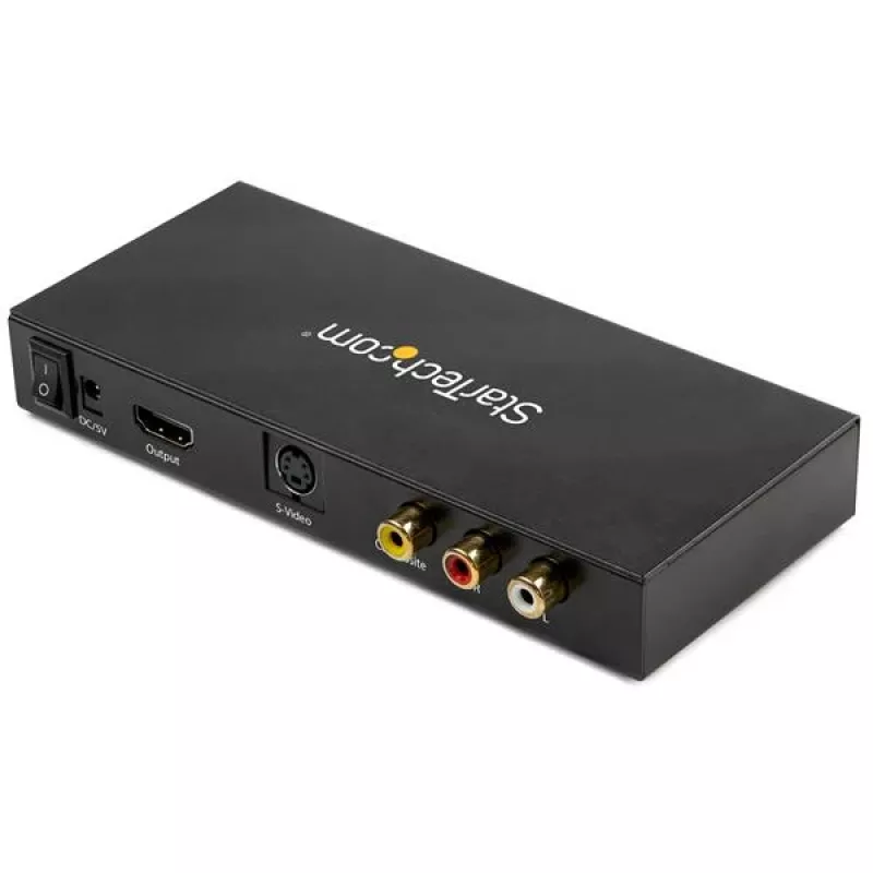 StarTech.com S-Video- oder Composite-auf-HDMI-Konverter mit Audio – 720p – NTSC und PAL