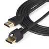 StarTech.com 6ft (2m) HDMI-Kabel mit Sicherungsschraube – 4K 60Hz HDR – High-Speed HDMI 2.0 Monitorkabel mit Sicherungsschraubanschluss für sichere Verbindung – HDMI-Kabel mit Ethernet – M/M