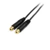 StarTech.com 15 cm Stereo-Splitterkabel – 3,5 mm Stecker auf 2x 3,5 mm Buchse