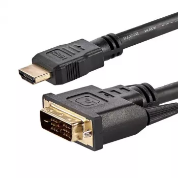 StarTech.com 6 ft HDMI zu DVI-D Kabel - M/M, 1,8 m, HDMI, DVI-D, Stecker, Stecker, Gerade