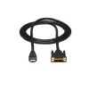 StarTech.com 6 ft HDMI zu DVI-D Kabel - M/M, 1,8 m, HDMI, DVI-D, Stecker, Stecker, Gerade