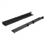 StarTech.com 1HE 19 Zoll Server-Rack-Schienen – 24-36 Zoll einstellbare Tiefe – Universelle 4-Pfosten-Rack-Montageschienen – Netzwerk-Equipment/Server/USV-Montageschienen-Set HPE ProLiant Dell PowerEdge