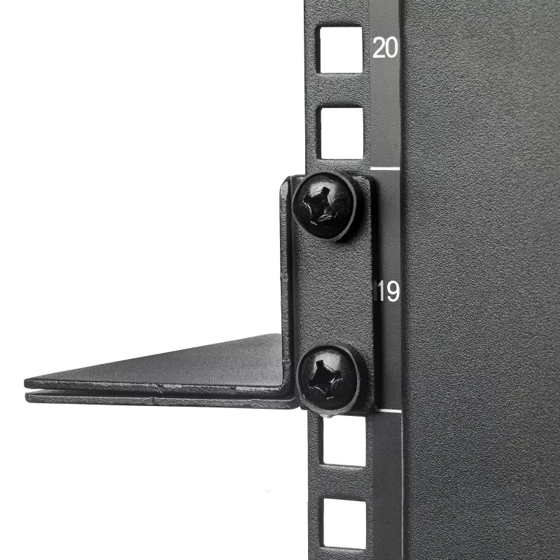 StarTech.com 1HE 19 Zoll Server-Rack-Schienen – 24-36 Zoll einstellbare Tiefe – Universelle 4-Pfosten-Rack-Montageschienen – Netzwerk-Equipment/Server/USV-Montageschienen-Set HPE ProLiant Dell PowerEdge