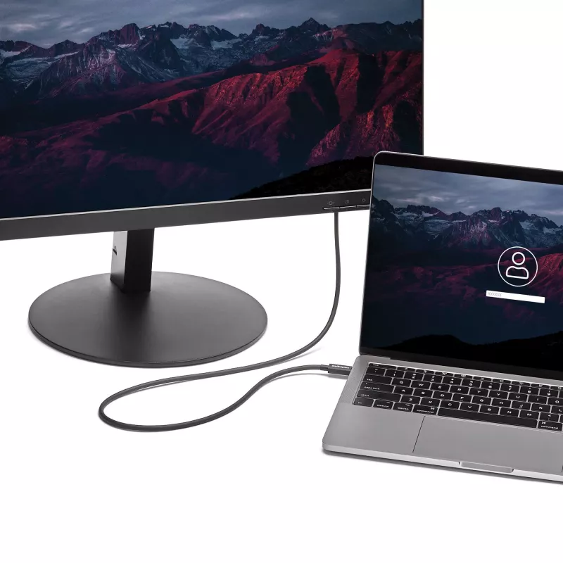 StarTech.com 1m Thunderbolt 3 (20Gbps) USB-C-Kabel – Thunderbolt, USB und DisplayPort kompatibel