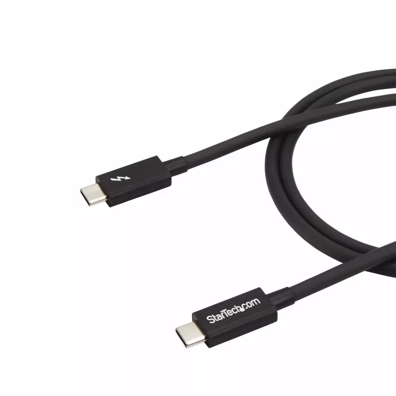 StarTech.com 1m Thunderbolt 3 (20Gbps) USB-C-Kabel – Thunderbolt, USB und DisplayPort kompatibel