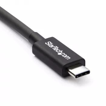 StarTech.com 2m Thunderbolt 3 (20Gbit/s) USB-C-Kabel – kompatibel mit Thunderbolt, USB und DisplayPort
