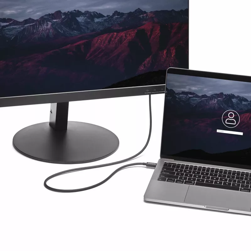 StarTech.com 2m Thunderbolt 3 (20Gbit/s) USB-C-Kabel – kompatibel mit Thunderbolt, USB und DisplayPort