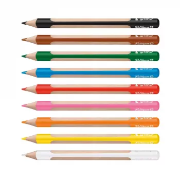 Aquarellstift Pelikan griffix Mehrfarbig 10 Stk.