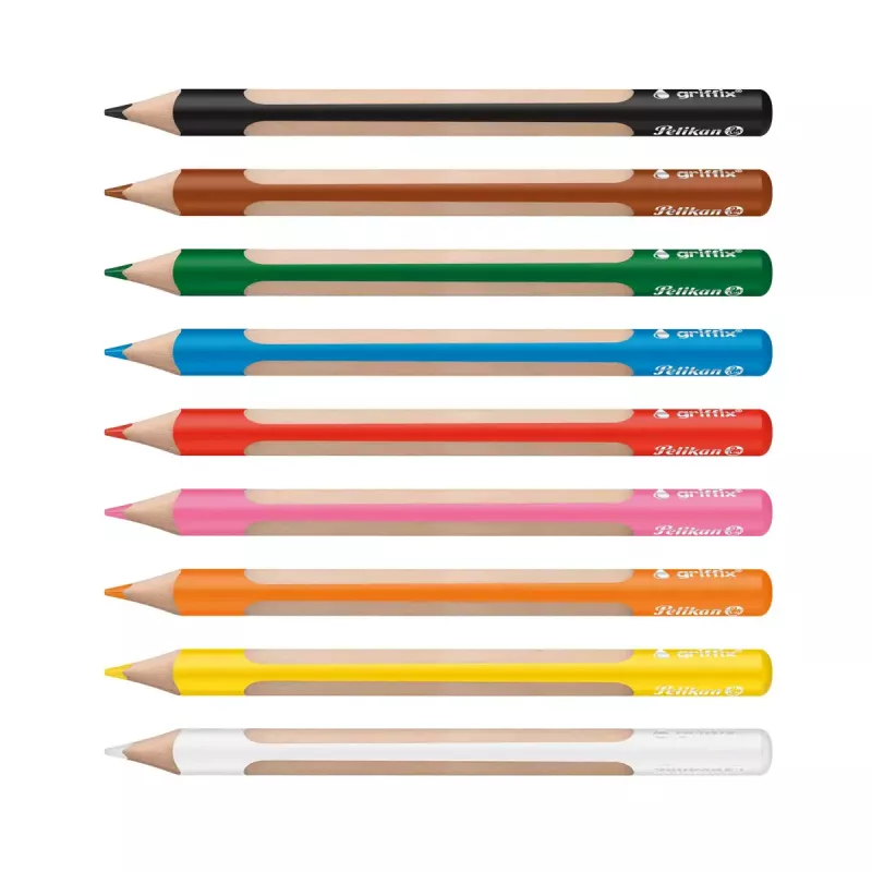 Aquarellstift Pelikan griffix Mehrfarbig 10 Stk.