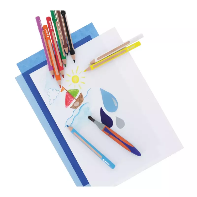 Aquarellstift Pelikan griffix Mehrfarbig 10 Stk.