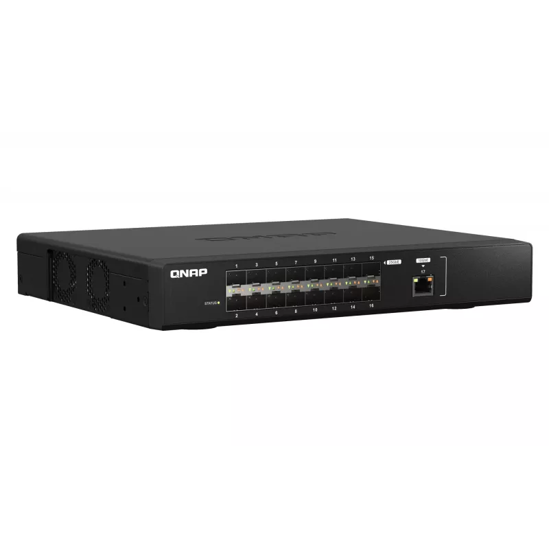 QNAP QSW-M5216-1T Netzwerk-Switch Managed L2 Schwarz