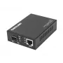 Intellinet 10GBase-T zu 10GBase-R Medienkonverter, 1 x 10 GB SFP+ Slot, 1 x 10GB RJ45 Port