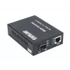 Intellinet 10GBase-T zu 10GBase-R Medienkonverter, 1 x 10 GB SFP+ Slot, 1 x 10GB RJ45 Port