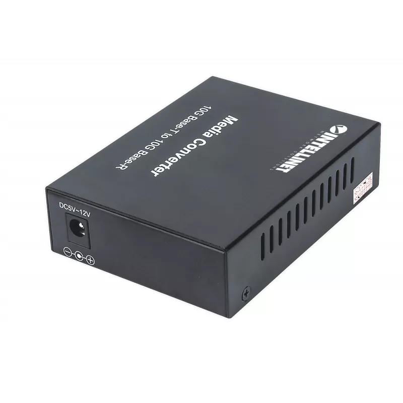 Intellinet 10GBase-T zu 10GBase-R Medienkonverter, 1 x 10 GB SFP+ Slot, 1 x 10GB RJ45 Port