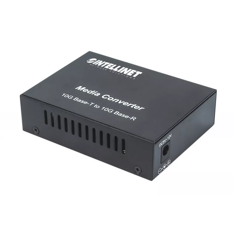 Intellinet 10GBase-T zu 10GBase-R Medienkonverter, 1 x 10 GB SFP+ Slot, 1 x 10GB RJ45 Port