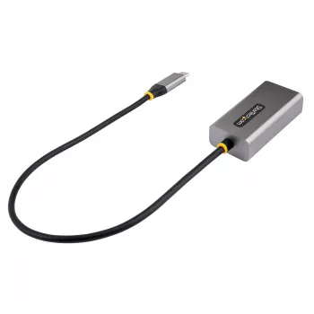 StarTech.com USB-C-zu-Ethernet-Adapter, USB 3.0 zu Gigabit Ethernet Netzwerkadapter – 10/100/1000 Mbit/s, USB-C-zu-RJ45-Ethernet-Adapter (GbE), 30 cm festes Kabel, treiberlose Installation