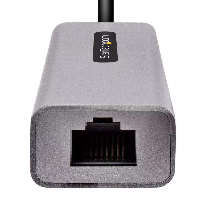 StarTech.com USB-C-zu-Ethernet-Adapter, USB 3.0 zu Gigabit Ethernet Netzwerkadapter – 10/100/1000 Mbit/s, USB-C-zu-RJ45-Ethernet-Adapter (GbE), 30 cm festes Kabel, treiberlose Installation