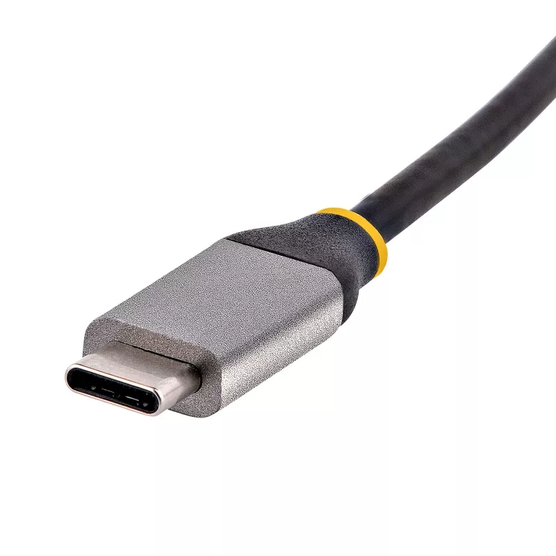 StarTech.com USB-C-zu-Ethernet-Adapter, USB 3.0 zu Gigabit Ethernet Netzwerkadapter – 10/100/1000 Mbit/s, USB-C-zu-RJ45-Ethernet-Adapter (GbE), 30 cm festes Kabel, treiberlose Installation