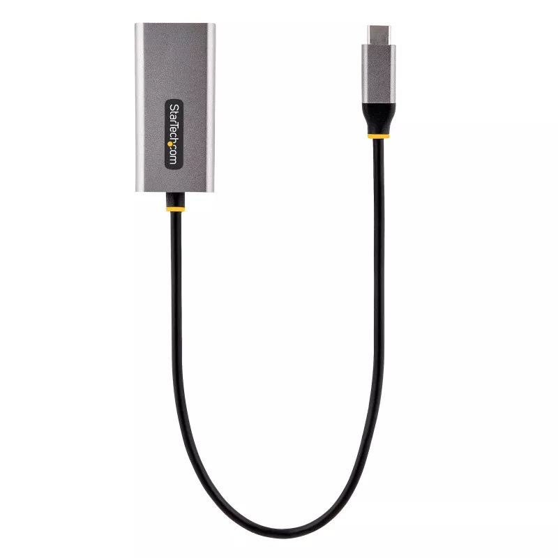 StarTech.com USB-C-zu-Ethernet-Adapter, USB 3.0 zu Gigabit Ethernet Netzwerkadapter – 10/100/1000 Mbit/s, USB-C-zu-RJ45-Ethernet-Adapter (GbE), 30 cm festes Kabel, treiberlose Installation