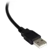 StarTech.com 2,5 m 1-Port FTDI USB-auf-Seriell-RS232-Adapterkabel mit optischer Isolation, USB-auf-RS232-Adapter – TAA
