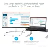 StarTech.com Mini DisplayPort auf HDMI Adapter - mDP auf HDMI Adapter Dongle - 1080p - Mini DisplayPort 1.2 auf HDMI Monitor/Display - Mini DP auf HDMI Video Konverter - 30 cm langes angeschlossenes Kabel - Aktualisierte Version von MDP2HDMI