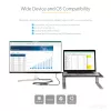 StarTech.com Mini DisplayPort auf HDMI Adapter - mDP auf HDMI Adapter Dongle - 1080p - Mini DisplayPort 1.2 auf HDMI Monitor/Display - Mini DP auf HDMI Video Konverter - 30 cm langes angeschlossenes Kabel - Aktualisierte Version von MDP2HDMI