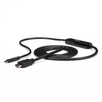 StarTech.com 6ft (2m) USB C zu HDMI Kabel - 4K 30Hz USB Typ-C zu HDMI Video Display Konverter - USB-C DP Alt Mode zu HDMI Monitor Adapterkabel - Thunderbolt kompatibel