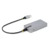 StarTech.com 4-Port USB-Hub – USB 3.0 5 Gbit/s, busbetrieben, USB-A auf 4x USB-A-Hub mit optionalem Hilfsstromeingang – tragbarer Desktop-/Laptop-USB-Hub, 30-cm-Kabel, USB-Erweiterungshub