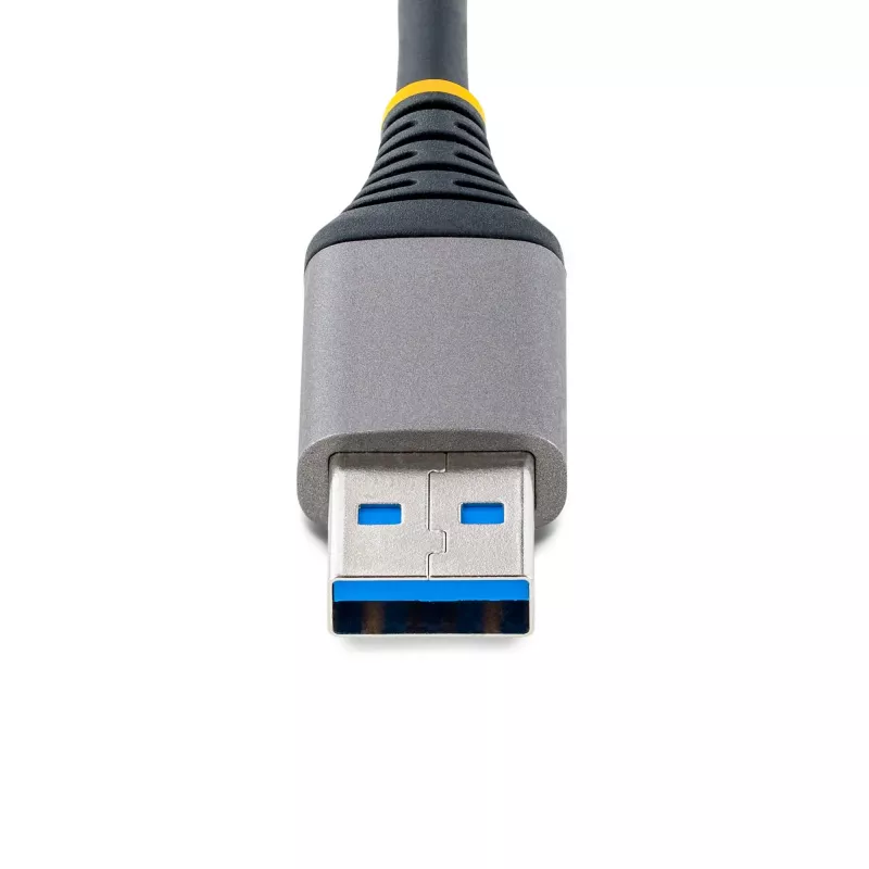 StarTech.com 4-Port USB-Hub – USB 3.0 5 Gbit/s, busbetrieben, USB-A auf 4x USB-A-Hub mit optionalem Hilfsstromeingang – tragbarer Desktop-/Laptop-USB-Hub, 30-cm-Kabel, USB-Erweiterungshub