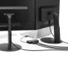 StarTech.com USB 3.0 Mini-Dock – Dual-Monitor-USB-A-Dockingstation mit DisplayPort 4K 60Hz Video & Gigabit Ethernet – 30 cm Kabel – Portabler USB-3.1-Gen-1-Typ-A-Laptop-Adapter