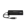 StarTech.com USB 3.0 Mini-Dock – Dual-Monitor-USB-A-Dockingstation mit DisplayPort 4K 60Hz Video & Gigabit Ethernet – 30 cm Kabel – Portabler USB-3.1-Gen-1-Typ-A-Laptop-Adapter