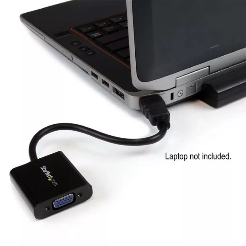StarTech.com HDMI-auf-VGA-Adapterkonverter für Desktop-PC / Laptop / Ultrabook – 1920x1080