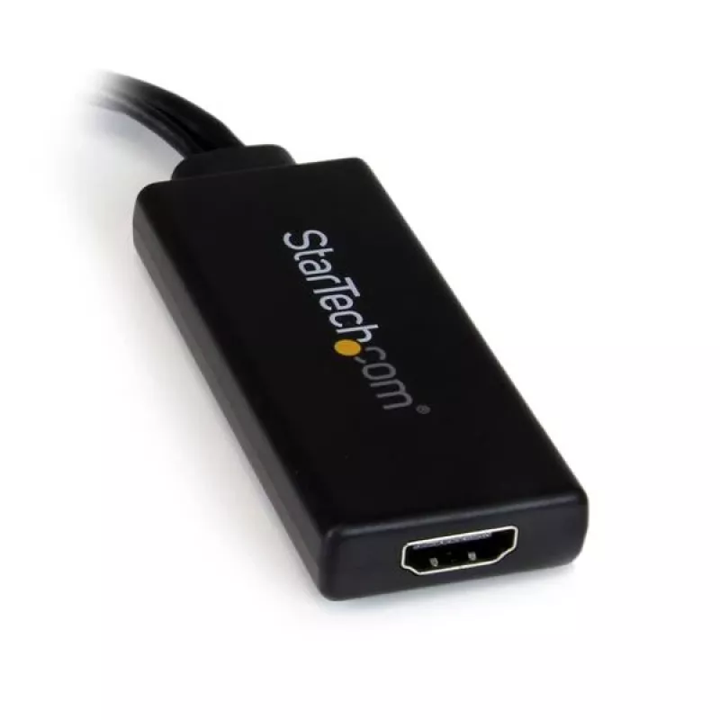 StarTech.com VGA-auf-HDMI-Adapter mit USB-Audio & Stromversorgung – tragbarer VGA-auf-HDMI-Konverter – 1080p