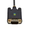StarTech.com 3 m USB-auf-Seriell-Adapterkabel, COM-Erhalt, austauschbare Schrauben/Muttern, USB-A auf DB9 RS232, FTDI IC, ESD-Schutz, Windows/macOS/Linux