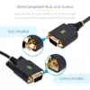 StarTech.com 3 m USB-auf-Seriell-Adapterkabel, COM-Erhalt, austauschbare Schrauben/Muttern, USB-A auf DB9 RS232, FTDI IC, ESD-Schutz, Windows/macOS/Linux