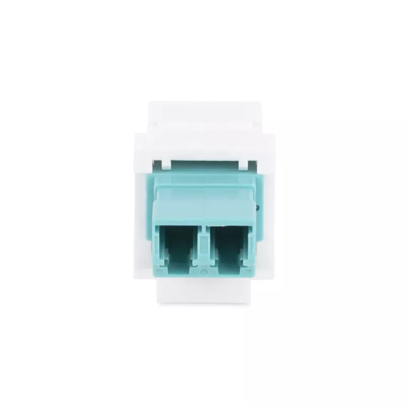 StarTech.com LC-auf-LC-Kupplung, LC-Glasfaserkupplung, LC/UPC-Keystone-Buchse, Duplex-Glasfaser-LC-Keystone-Kupplung für Patchpanel