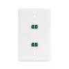 StarTech.com LC-auf-LC-Kupplung, LC-Glasfaserkupplung, LC/UPC-Keystone-Buchse, Duplex-Glasfaser-LC-Keystone-Kupplung für Patchpanel
