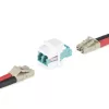 StarTech.com LC-auf-LC-Kupplung, LC-Glasfaserkupplung, LC/UPC-Keystone-Buchse, Duplex-Glasfaser-LC-Keystone-Kupplung für Patchpanel