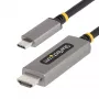 StarTech.com 10ft (3m) USB-C auf HDMI Adapterkabel, 8K 60Hz, 4K 144Hz, HDR10, USB Type-C auf HDMI 2.1 Videokonverterkabel, USB-C DP Alt Mode/USB4/Thunderbolt 3/4 kompatibel – USB-C Laptop auf HDMI Monitor