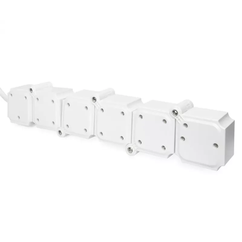 Power Strip Digitus Flexible 4-fach mit 2 USB-Ports & Schalter