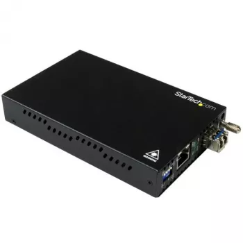 StarTech.com Gigabit Ethernet Kupfer-zu-Glasfaser-Medienkonverter - SM LC - 10 km