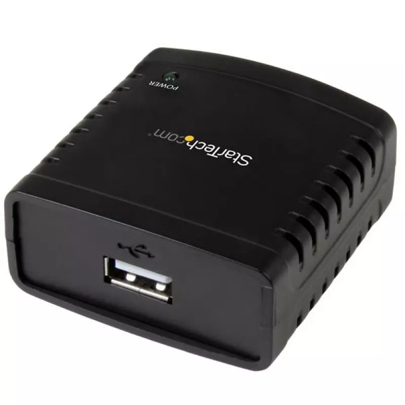 StarTech.com 10/100Mbps Ethernet-auf-USB-2.0-Netzwerk-LPR-Druckserver