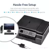 StarTech.com 10/100Mbps Ethernet-auf-USB-2.0-Netzwerk-LPR-Druckserver